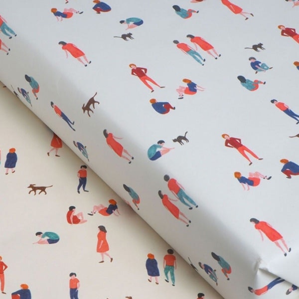 People Wrap Roll Of Three Sheets by TUSKcollection