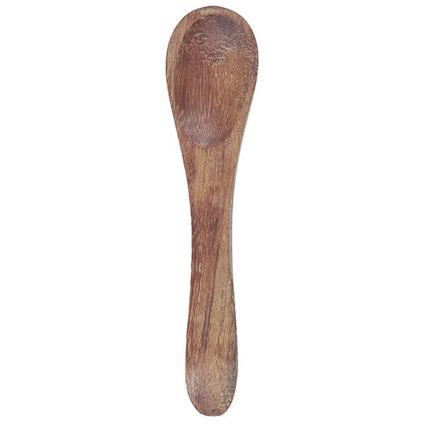 Acacia Wood Salt Spoon by TUSKcollection