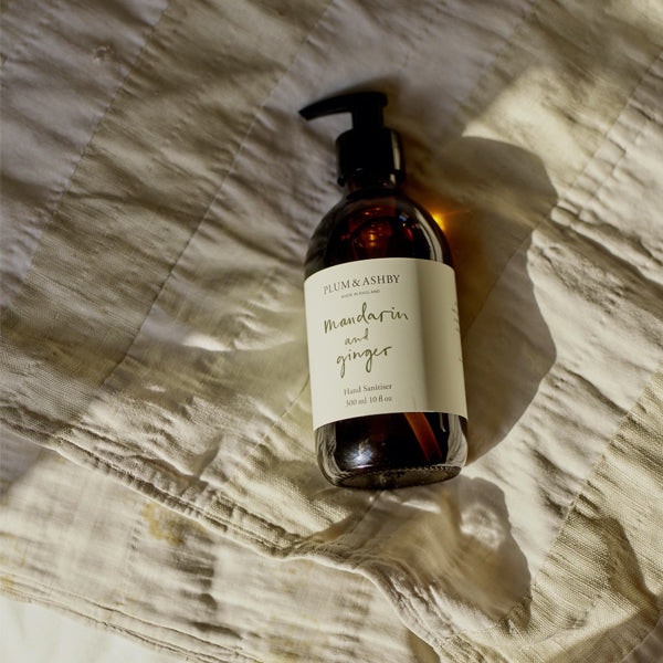 Mandarin & Ginger Sanitiser 300ml by Plum & Ashby