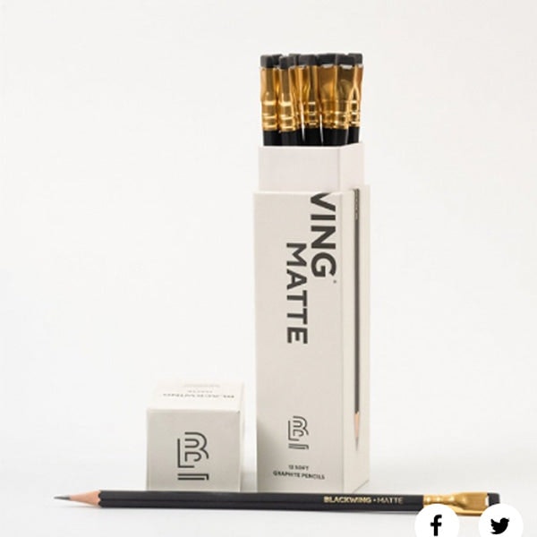 Box Of 12 Palomino Blackwing Pencils Matte by TUSKcollection