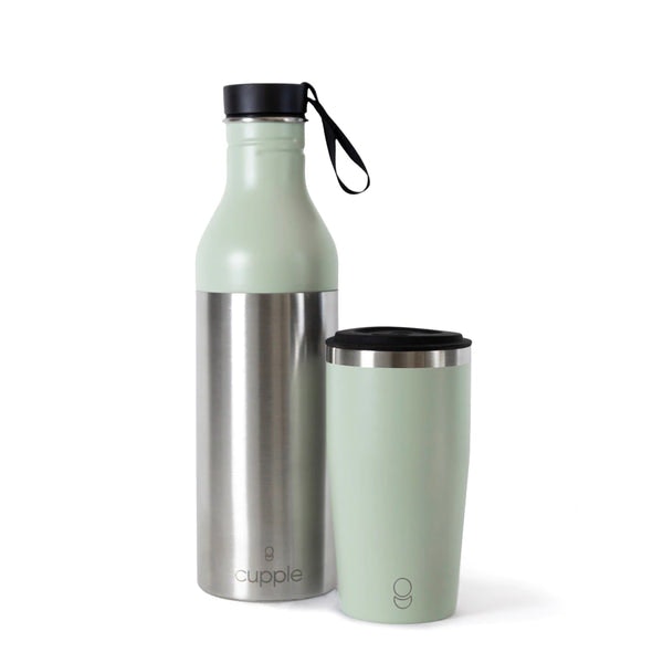 Reuseable Bottle / Cup In Sea Green by CUPPLE