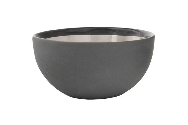 Dauville Charcoal Bowls In Platinum by Canvas Home
