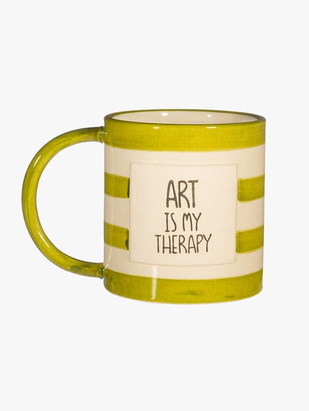 Art Is My Therapy Mug by Sass & Belle