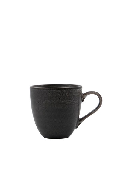 Dark Grey Rustic Mug From by House Doctor