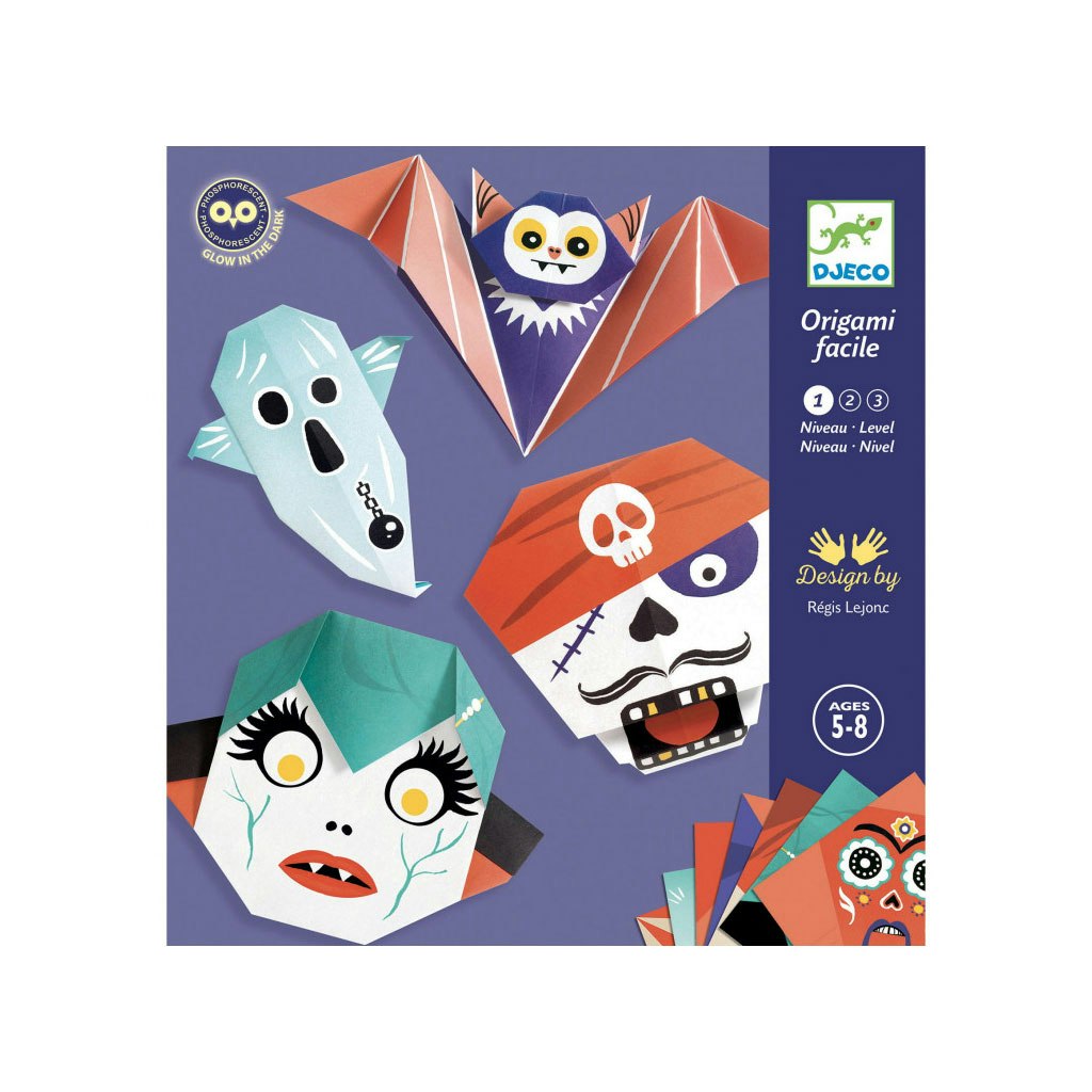 Ghosts and Ghouls Origami Kit by Djeco