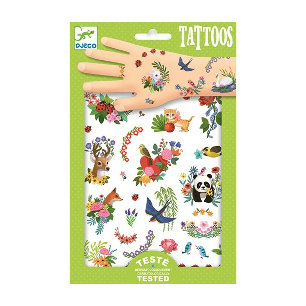 Happy Spring Tattoos by Djeco