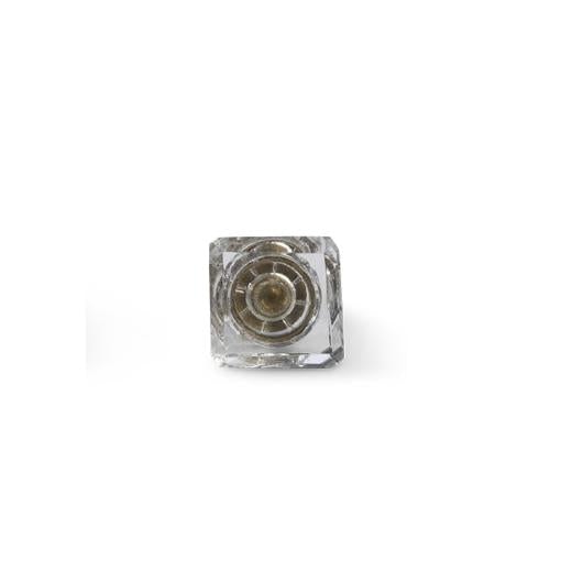 Square Glass Drawer Knob by Nkuku