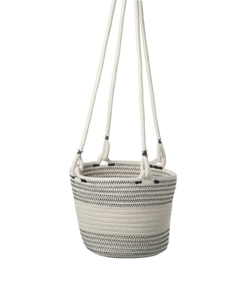 Rope Hanging Basket by Parlane