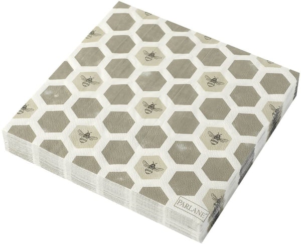 Bee Printed Paper Napkins by Ib Laursen