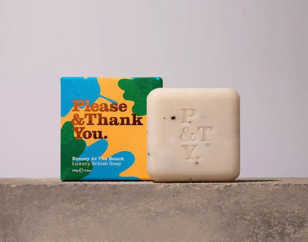 Breezy At The Beach Scented Soap Bar by Please & Thank You