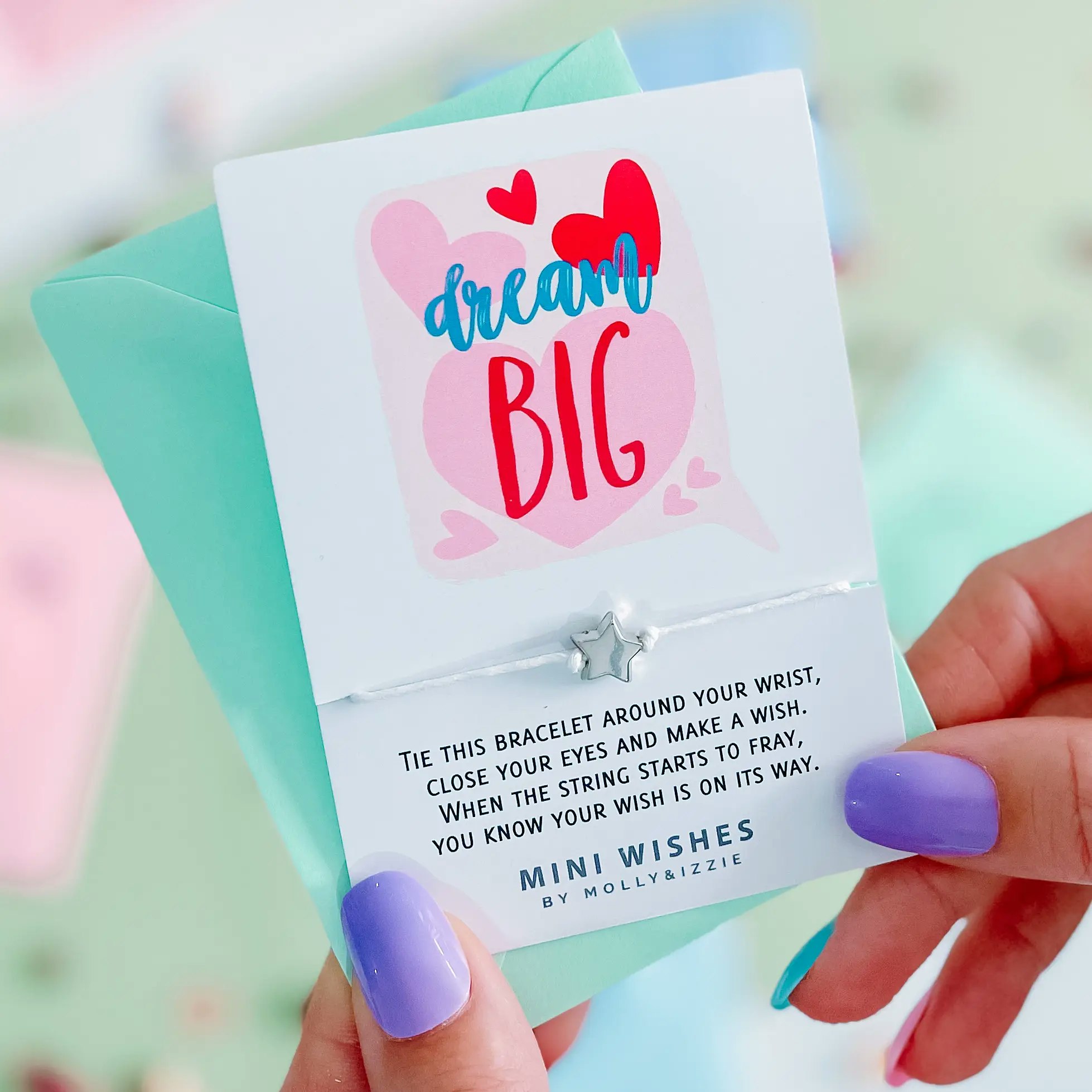 Dream Big Mini Wish Bracelet by Mollie&Izzie