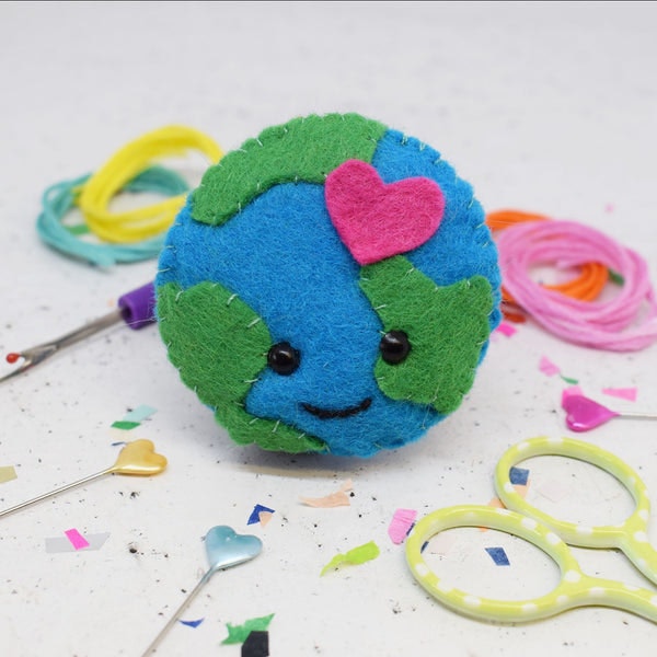 Earth Love Felt Sewing Kit by The Make Arcade