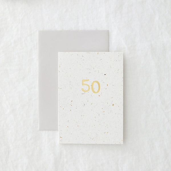 Age 50 Card by made by Shannon