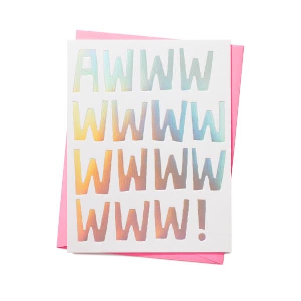 Awwwww Any Occasion Greeting Card by Ashkahn