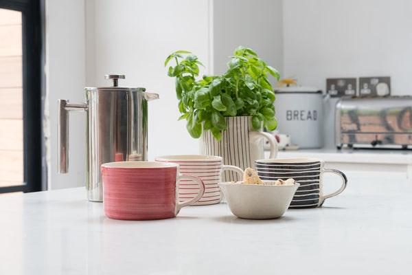 Mug - Rose Pink Plain Wash by Musango