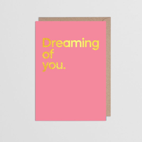 Dreaming Of You Card by Say It With Songs