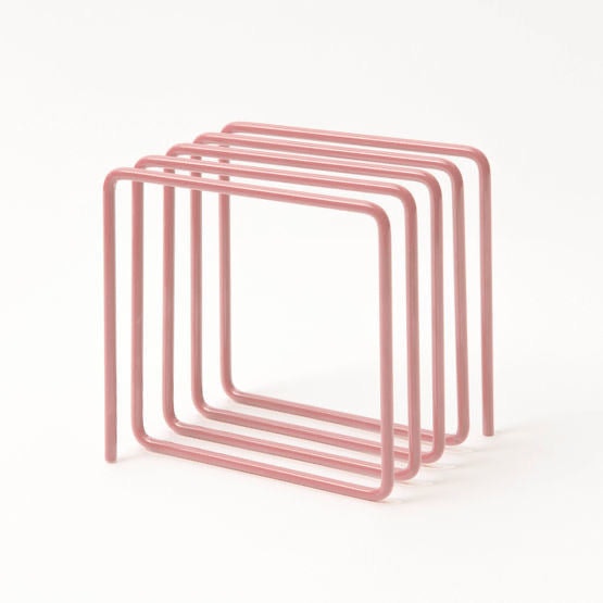 Magazine Rack - Pink by Block Design