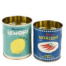 Lemons Or Harissa Storage Tins by Rex London