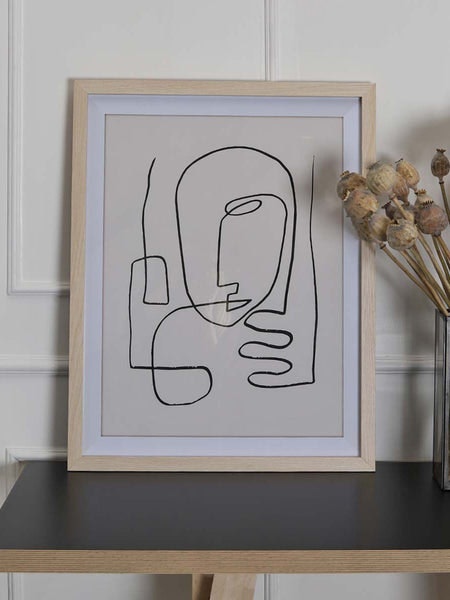 Contemporary Line Art by Biggie Best