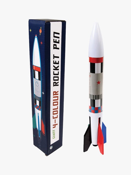 Giant Space Age Rocket Pen by Rex London