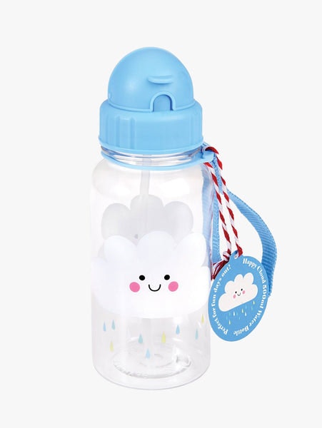Happy Cloud Water Bottle by Rex London