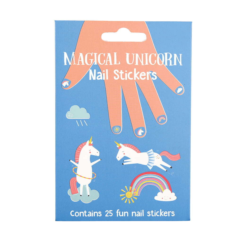 Magical Unicorn Nail Stickers by Rex London