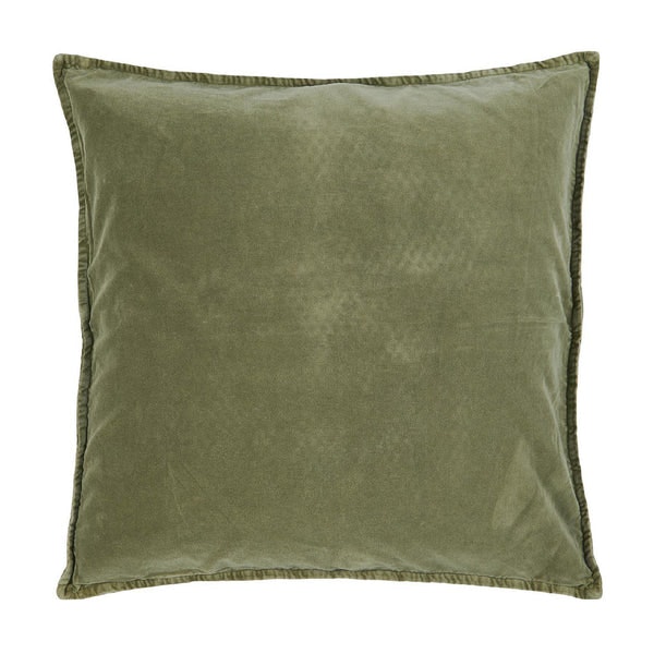 Velvet Cushion Moss Green by Ib Laursen