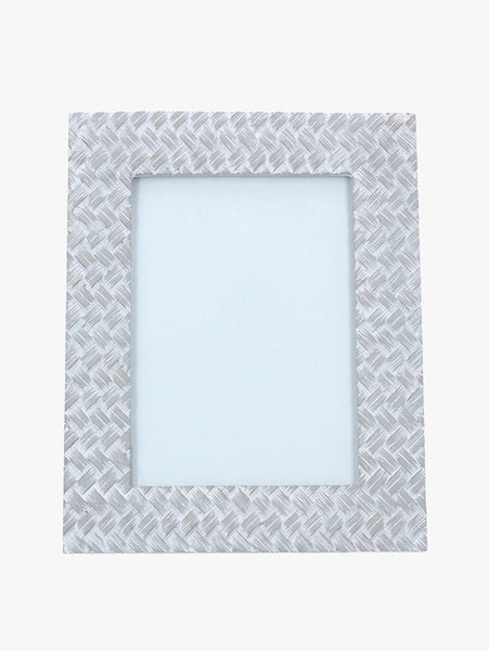 7x5 Grey Wash Thatch Picture Frame by Gisela Graham