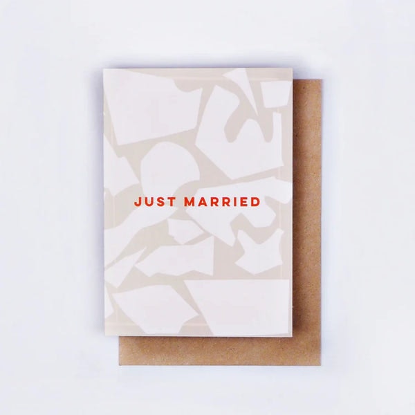 Just Married Card by The Completist