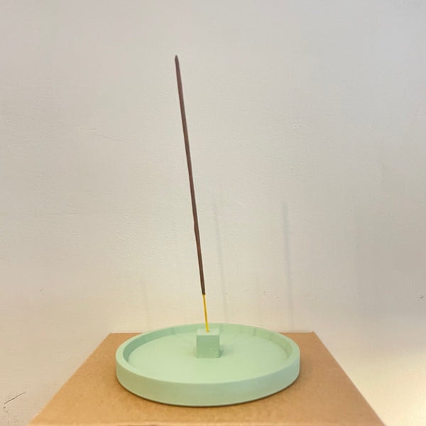 Kub Incense Holder | Green by Concrete Goods