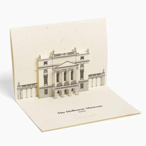 The Holburne Museum Bath Pop Up Greetings Card by TUSKcollection
