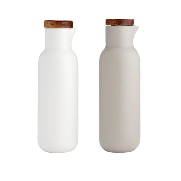 White & Stone Oil And Vinegar Set by Distinctly Living