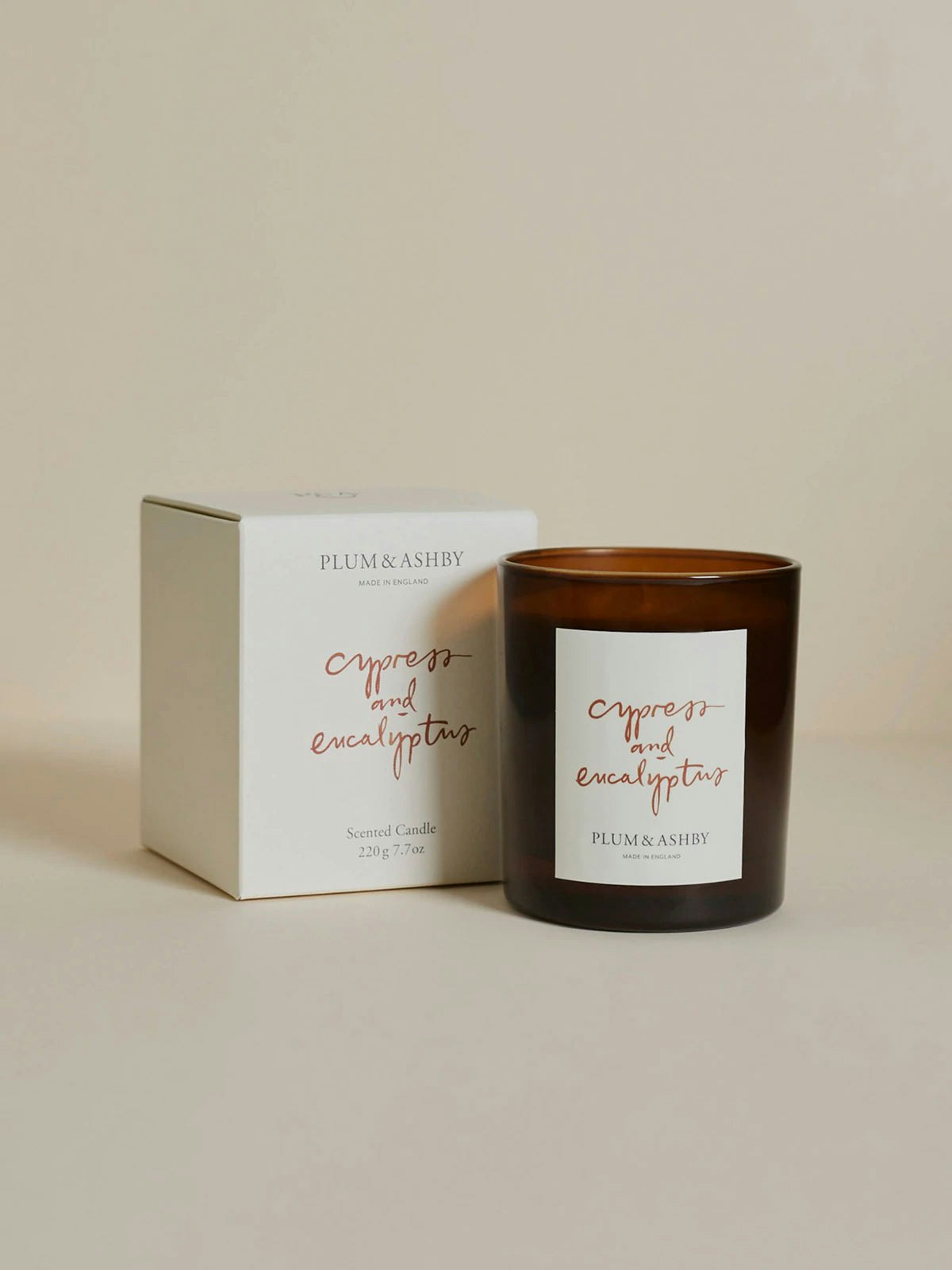 Cypress and Eucalyptus Candle by Plum & Ashby
