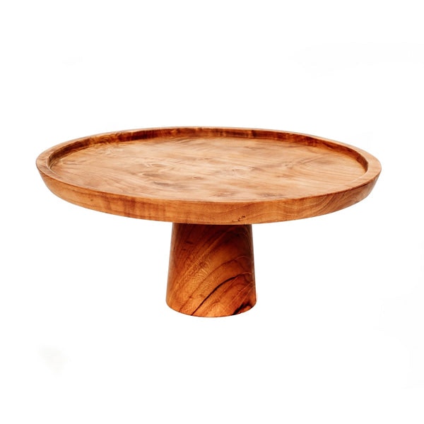 The Teak Root Cake Stand - Medium by Beldi Maison