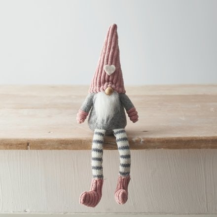 Shelf Gonk - Pink Knit by Distinctly Living