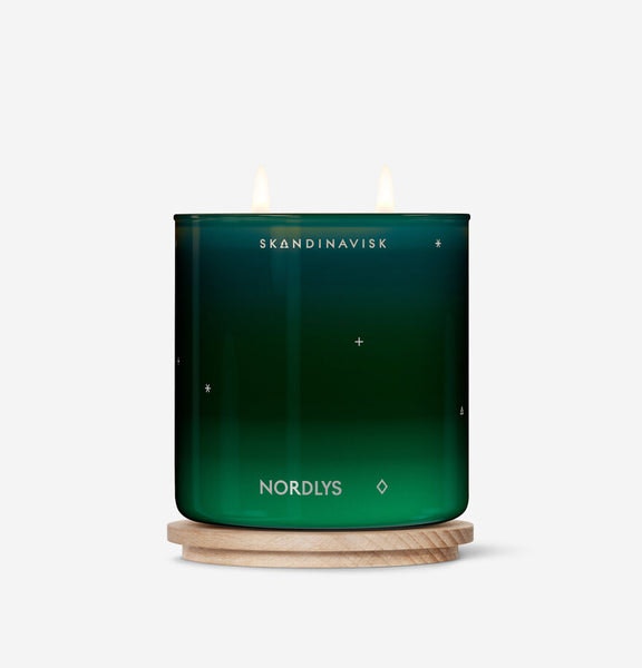 Seasonal Nordlys Scented Candle 2 Wick 400g by Skandinavisk