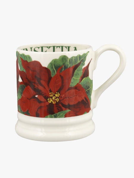 Poinsettia 1/2 Pint Mug by Emma Bridgewater