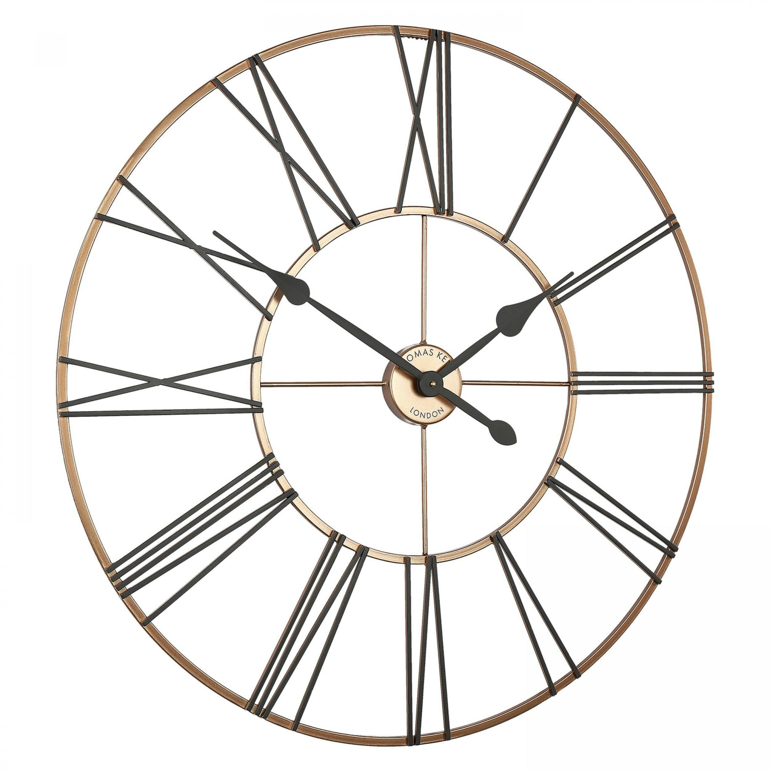 80cm Copper Summer House Wall Clock by Thomas Kent