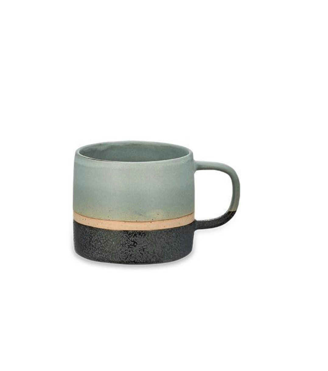 Dusty Blue Enesta Dipped Mug by Nkuku