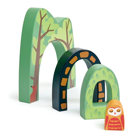 Wooden Forest Tunnels by Tender Leaf Toys