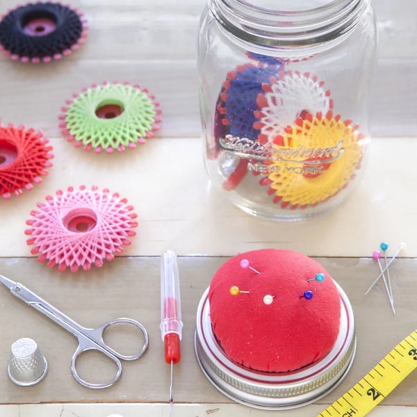 Sewing Kit In A Jar by Kikkerland Design