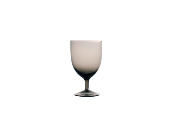 Amwell Red Wine Glass in Smoke (Set of 4) by Canvas Home