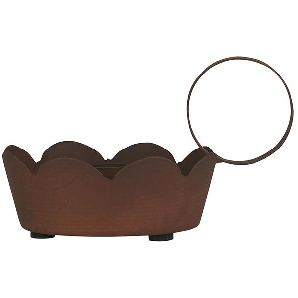 Candle Holder For Dinner Candle Wavy Edge by TUSKcollection