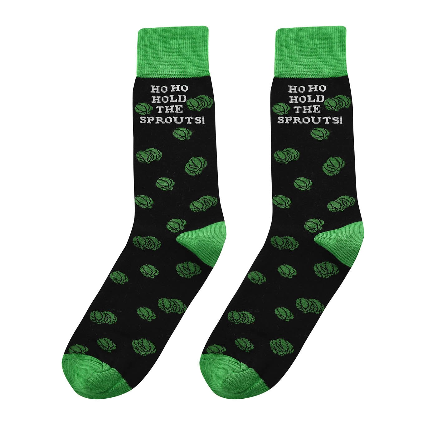 Ho Ho Hold The Sprouts Novelty Socks by &Quirky