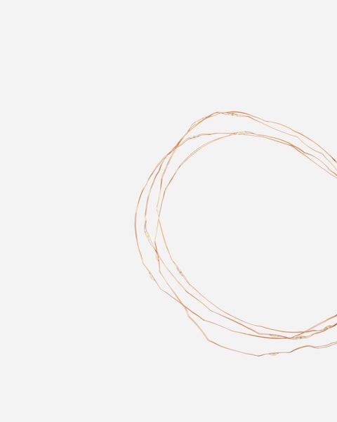 String Light, 10m, Copper by House Doctor