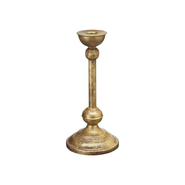Brass Candlestick Large by Wikholm Form