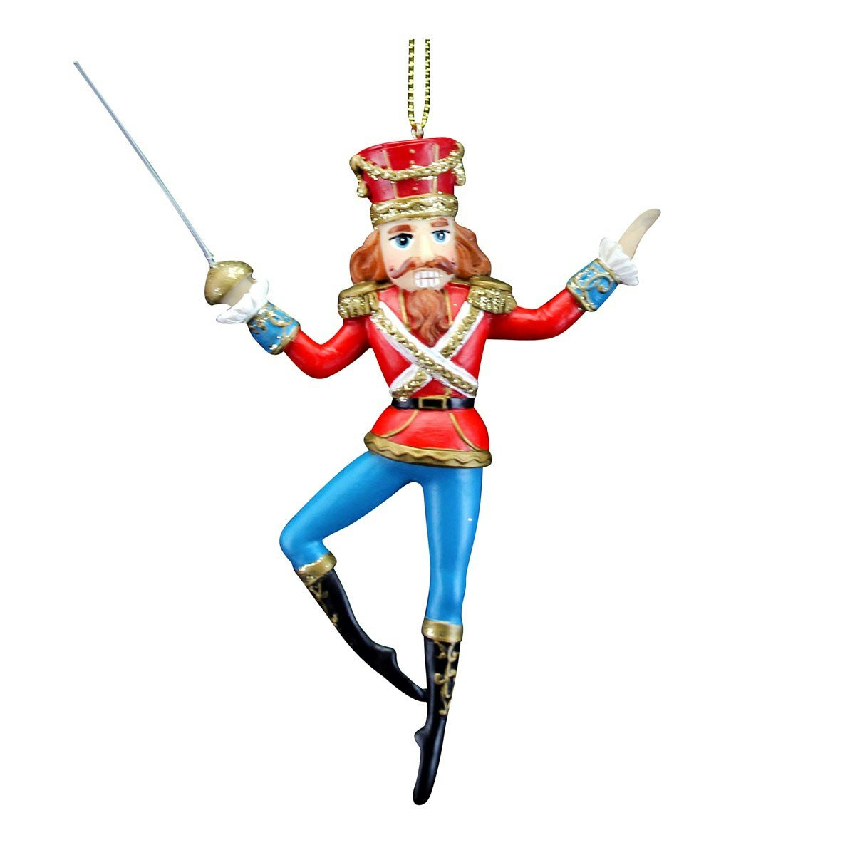 Nutcracker Resin Decoration by Gisela Graham