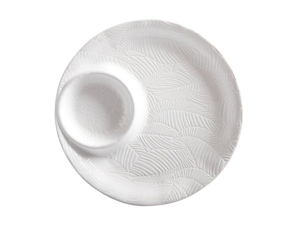 Cuba Nibble Platter - White by Distinctly Living