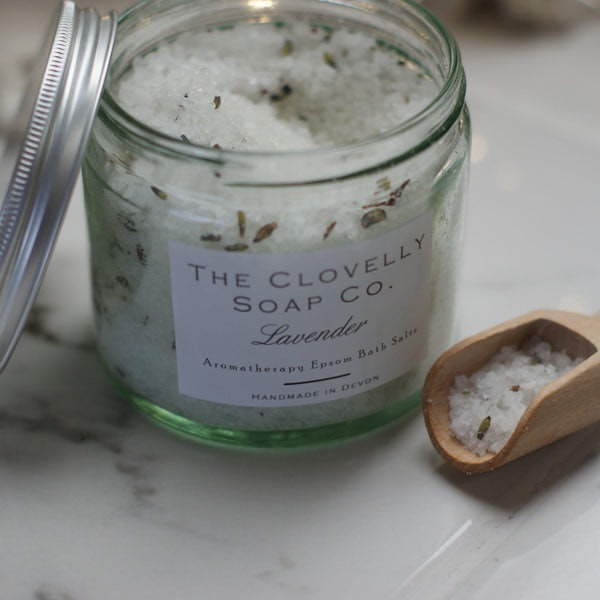 Lavender Aromatherapy Epsom Bath Salts by Distinctly Living