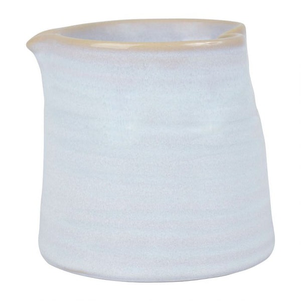 Soft White Heart Creamer Jug by Distinctly Living